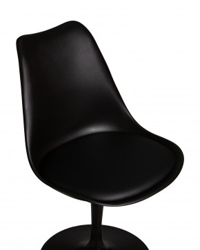 Стул обеденный DOBRIN TULIP, черное основание, цвет черный (B-03) в Ишиме - ishim.ok-mebel.com | фото 7