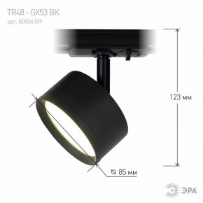 Светильник на штанге Эра  TR48 - GX53 BK в Ишиме - ishim.ok-mebel.com | фото 7