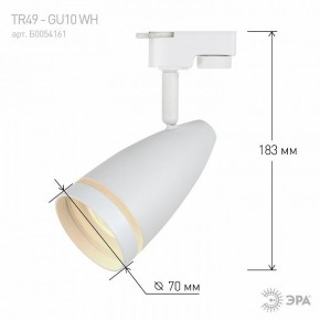 Светильник на штанге Эра  TR49 - GU10 WH в Ишиме - ishim.ok-mebel.com | фото 4