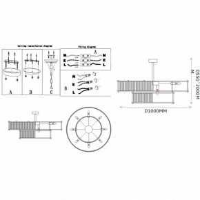 Светильник на штанге Imperiumloft RH Marais Round Chandelier 40,2668 в Ишиме - ishim.ok-mebel.com | фото 11