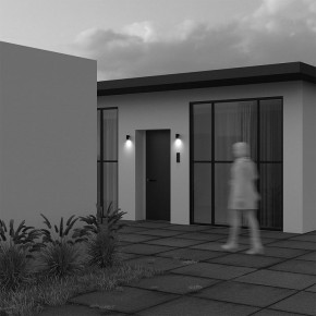 Светильник на штанге Maytoni Clyde O493WL-01B в Ишиме - ishim.ok-mebel.com | фото 4