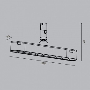 Светильник на штанге Maytoni Points Rot TR203-1-10W3K-S-B в Ишиме - ishim.ok-mebel.com | фото 8