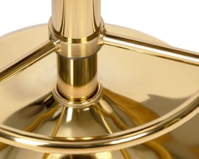 Табурет барный DOBRIN BRUNO GOLD, зеленый велюр (MJ9-88) в Ишиме - ishim.ok-mebel.com | фото 5