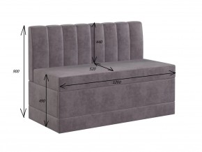 ТОМЕНТО Кухонный диван прямой (велюр 1 кат) в Ишиме - ishim.ok-mebel.com | фото 2