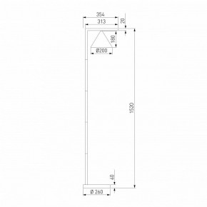 Торшер Elektrostandard Bevel a068473 в Ишиме - ishim.ok-mebel.com | фото 2