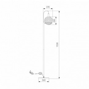 Торшер Eurosvet Gemini 80492/1 черный в Ишиме - ishim.ok-mebel.com | фото 4