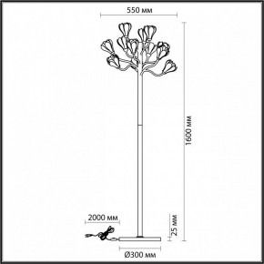 Торшер Odeon Light Gardi 5090/12F в Ишиме - ishim.ok-mebel.com | фото 5