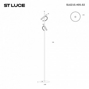 Торшер ST-Luce LILT SL6210.405.02 в Ишиме - ishim.ok-mebel.com | фото 2