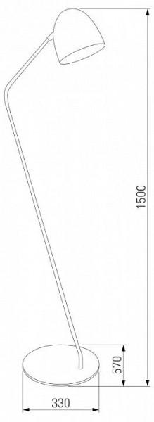 Торшер TK Lighting Soho 5037 Soho Black в Ишиме - ishim.ok-mebel.com | фото 2