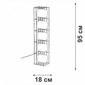 Торшер Vitaluce V3019 V3019-1/5P в Ишиме - ishim.ok-mebel.com | фото 4
