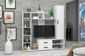 Центральная секция Торонто (Белый текстурный) в Ишиме - ishim.ok-mebel.com | фото