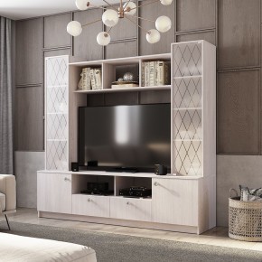 Центральная секция Зарина ЦС-01 (ясень белый) в Ишиме - ishim.ok-mebel.com | фото