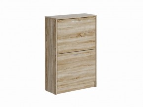 Тумба ОРИОН с двумя полками для обуви, цвет Дуб Сонома в Ишиме - ishim.ok-mebel.com | фото