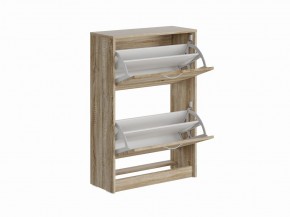 Тумба ОРИОН с двумя полками для обуви, цвет Дуб Сонома в Ишиме - ishim.ok-mebel.com | фото 2