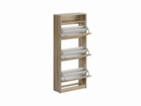 Тумба ОРИОН с тремя полками для обуви, цвет Дуб Сонома в Ишиме - ishim.ok-mebel.com | фото 2