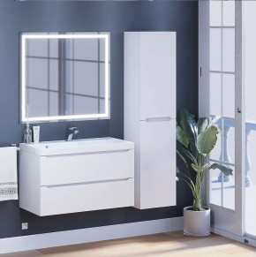 Тумба под раковину Uperwood Tanos 100 см, подвесная, белая матовая в Ишиме - ishim.ok-mebel.com | фото 11