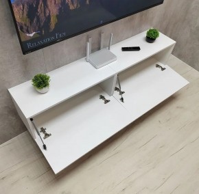 Тумба подвесная под ТВ LINES MTV1-MA 750 Белый глянец (Белый-M 10.1.1) в Ишиме - ishim.ok-mebel.com | фото 11