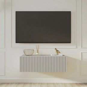 Тумба подвесная под ТВ LINES MTV3-MA 900 Бежевый (Леда-М 10.1.5) в Ишиме - ishim.ok-mebel.com | фото 9