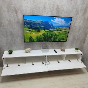 Тумба подвесная под ТВ LINES MTV4-MA 1150 Белый матовый (Белый-M 10.1.2) в Ишиме - ishim.ok-mebel.com | фото 11