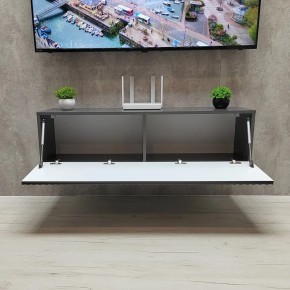 Тумба подвесная под ТВ LINES MTV4-MA 1150 Темно-серый (Графит-M 10.1.25) в Ишиме - ishim.ok-mebel.com | фото 3