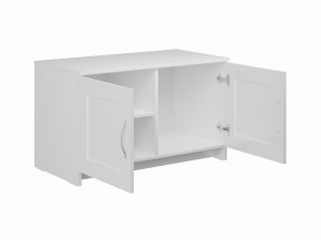 Тумба СИРИУС двухдверная низкая, цвет белый в Ишиме - ishim.ok-mebel.com | фото 2