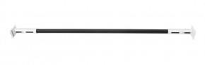 Турник раздвижной 1450-1700 цв. белый-черный FLEXTER PROFI в Ишиме - ishim.ok-mebel.com | фото