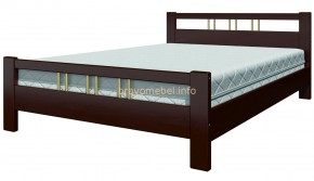 ВЕРОНИКА-3 Кровать из массива 1600  в Ишиме - ishim.ok-mebel.com | фото 3