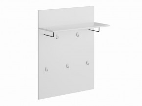 Вешалка СИРИУС настенная с полкой, цвет белый в Ишиме - ishim.ok-mebel.com | фото 2