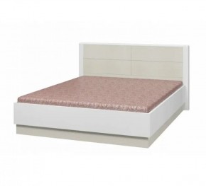 ВИВА Кровать двойная 1400 с ПМ Платина в Ишиме - ishim.ok-mebel.com | фото