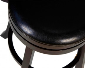 Вращающийся полубарный стул DOBRIN JOHN COUNTER, капучино, черный в Ишиме - ishim.ok-mebel.com | фото 9