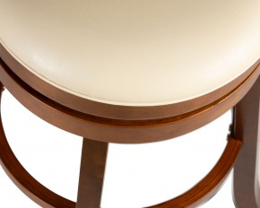 Вращающийся полубарный стул DOBRIN WILLIAM COUNTER, шоколад, кремовый в Ишиме - ishim.ok-mebel.com | фото 8
