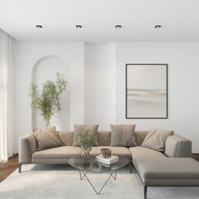 Встраиваемый светильник Denkirs FLAT DK2091-BK в Ишиме - ishim.ok-mebel.com | фото 5