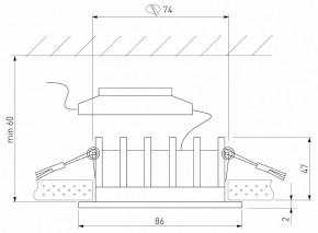 Встраиваемый светильник Elektrostandard Combi a069004 в Ишиме - ishim.ok-mebel.com | фото 5