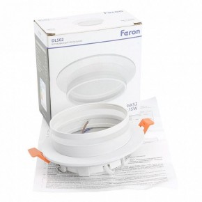 Встраиваемый светильник Feron DL502 51089 в Ишиме - ishim.ok-mebel.com | фото 9