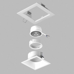Встраиваемый светильник Lightstar Domino D51606WMOD в Ишиме - ishim.ok-mebel.com | фото 2