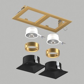 Встраиваемый светильник Lightstar Domino D5230707GMOD в Ишиме - ishim.ok-mebel.com | фото 2
