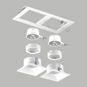 Встраиваемый светильник Lightstar Domino D5260606WMOD в Ишиме - ishim.ok-mebel.com | фото 3
