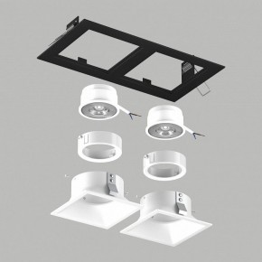 Встраиваемый светильник Lightstar Domino D5270606WMOD в Ишиме - ishim.ok-mebel.com | фото 3