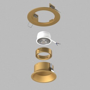 Встраиваемый светильник Lightstar Domino D61303GMOD в Ишиме - ishim.ok-mebel.com | фото 3