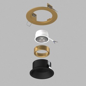 Встраиваемый светильник Lightstar Domino D61307GMOD в Ишиме - ishim.ok-mebel.com | фото 3