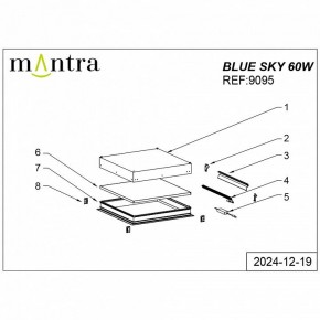 Встраиваемый светильник Mantra Blue Sky 9095 в Ишиме - ishim.ok-mebel.com | фото 5