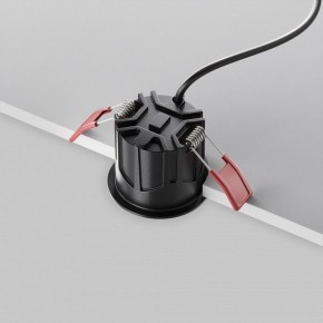 Встраиваемый светильник Maytoni Alfa LED DL043-01-10W2.7K-RD-B в Ишиме - ishim.ok-mebel.com | фото 9