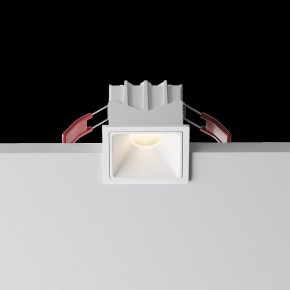Встраиваемый светильник Maytoni Alfa LED DL043-01-10W3K-SQ-W-1 в Ишиме - ishim.ok-mebel.com | фото 5