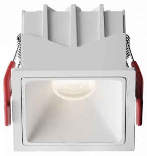 Встраиваемый светильник Maytoni Alfa LED DL043-01-10W4K-SQ-W-1 в Ишиме - ishim.ok-mebel.com | фото