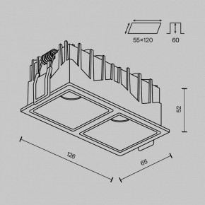 Встраиваемый светильник Maytoni Alfa LED DL043-02-10W4K-SQ-W-1 в Ишиме - ishim.ok-mebel.com | фото 10