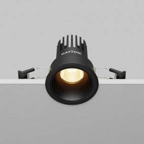 Встраиваемый светильник Maytoni Dip DL115-10W-2.7K-B в Ишиме - ishim.ok-mebel.com | фото 5