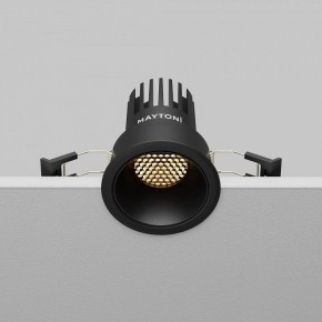 Встраиваемый светильник Maytoni Dip DL115-10W-2.7K-B в Ишиме - ishim.ok-mebel.com | фото 7