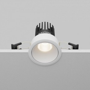 Встраиваемый светильник Maytoni Dip DL115-10W-4K-W в Ишиме - ishim.ok-mebel.com | фото 5