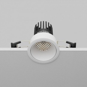 Встраиваемый светильник Maytoni Dip DL115-10W-4K-W в Ишиме - ishim.ok-mebel.com | фото 7