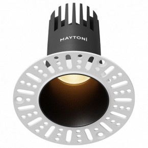 Встраиваемый светильник Maytoni Dip DL120-10W-2.7K-TRS-B в Ишиме - ishim.ok-mebel.com | фото